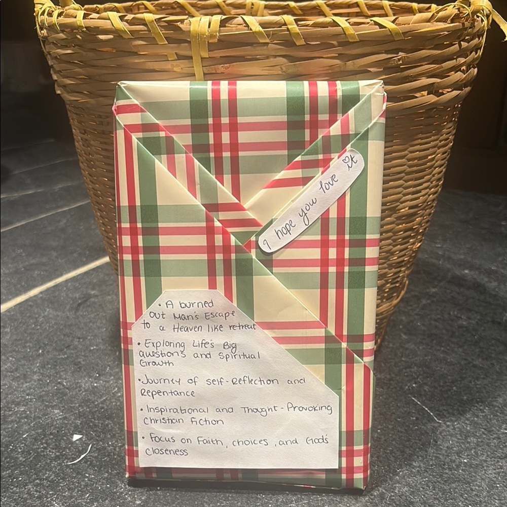 Plaid Gift Wrapped Mystery Book!
